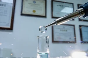 指甲-髌骨综合征患者手部特写，展示指甲缺失与纵嵴