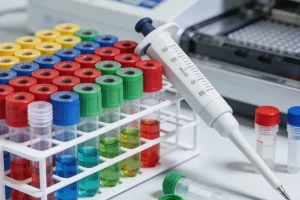 婴儿娇嫩足部与柔软纯棉面料的特写对比