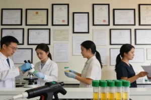 正常皮肤与EB患者皮肤结构对比示意图