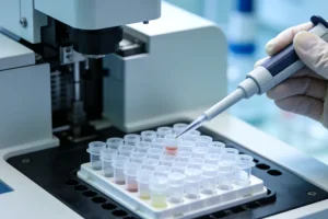 色素失禁症典型皮肤条纹与锥形牙对比示意图