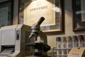 X连锁遗传模式示意图，显示男性患病机制