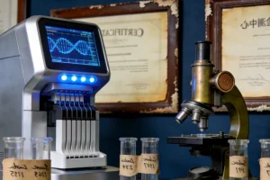 婴儿腿部沿Blaschko线分布的色素沉着条纹