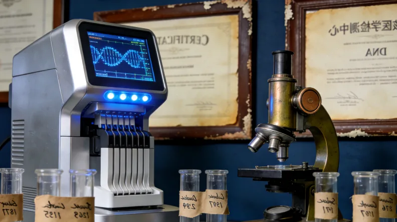 婴儿腿部沿Blaschko线分布的色素沉着条纹