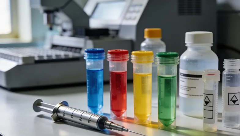 新生儿正在进行听力筛查