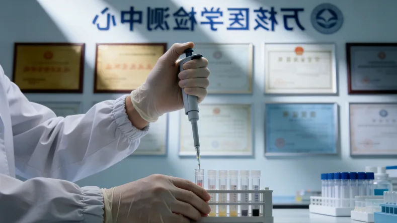 基因检测报告关键结果示意图