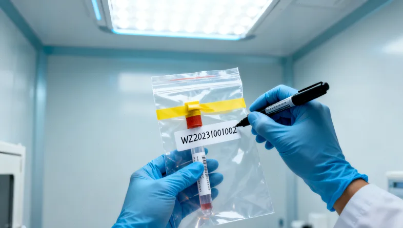 儿童在进行专业的听力检测