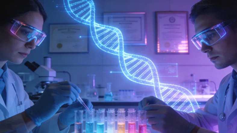 斑驳病典型临床表现：额部白发与胸前白斑