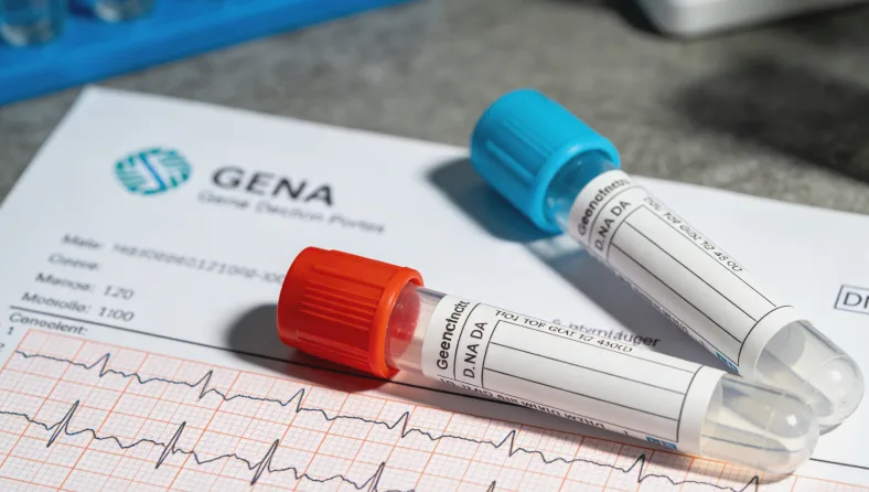 基因检测报告关键指标示意
