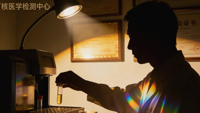 婴儿前额白色斑块与白色额发特写