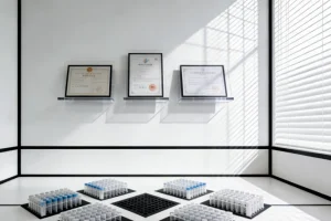 医生正在为儿童进行皮肤检查特写