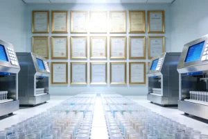 外胚层发育不良患儿典型面部特征示意图