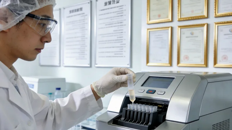 基因检测报告结果示意图