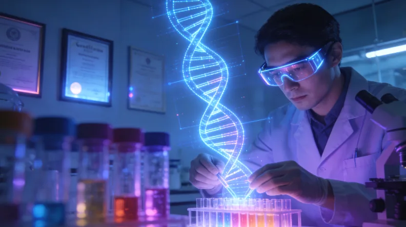 特教老师在教室进行一对一辅导