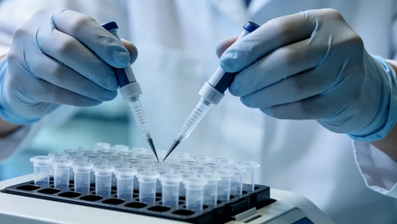 CHARGE综合征典型面部特征示意图