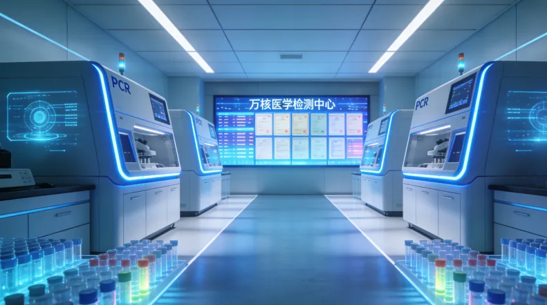 无创DNA产前检测（NIPT）与羊水穿刺对比示意图