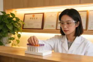 科凯恩综合征患儿面容特征与眼部特写