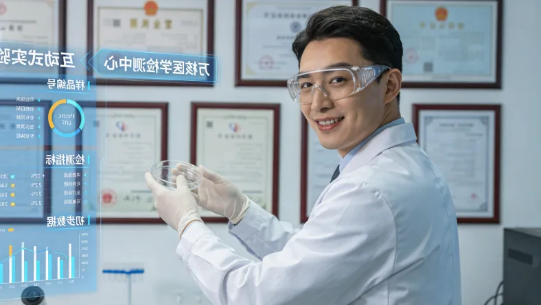 科凯恩综合征患儿的头颅MRI影像，显示脑白质病变