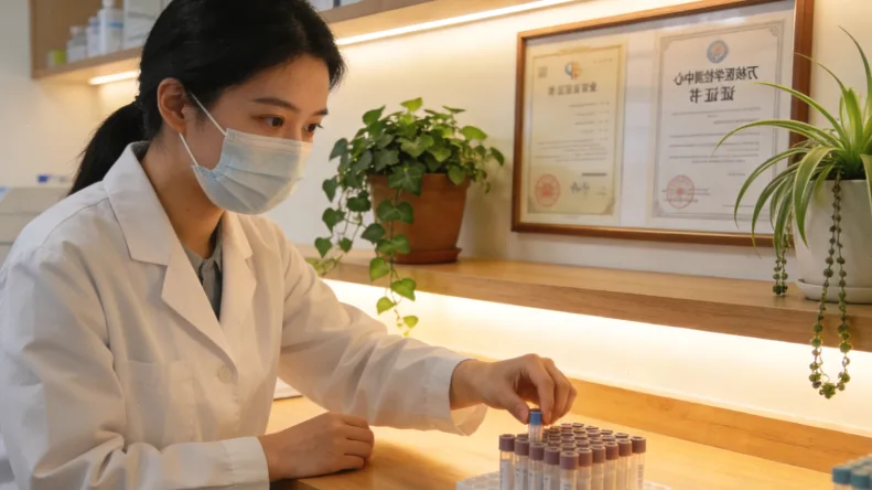 德朗热综合征患儿特征性面容示意图