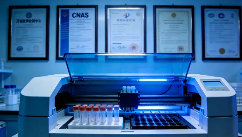 德朗热综合征患儿典型面部特征示意图