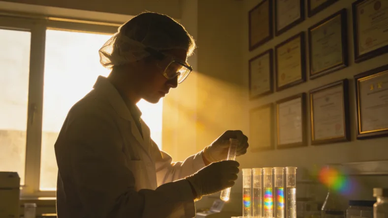 医生与德朗热综合征患儿家庭沟通场景