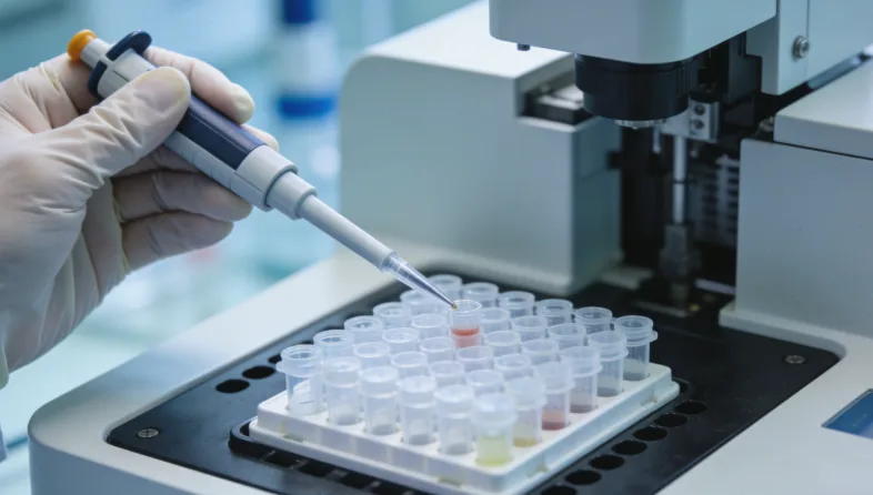 RSTS儿童特征示意图：弯眉、宽大手指