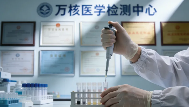 基因测序报告示意图