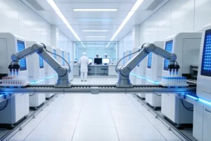 多学科团队医生正在共同讨论患儿病例