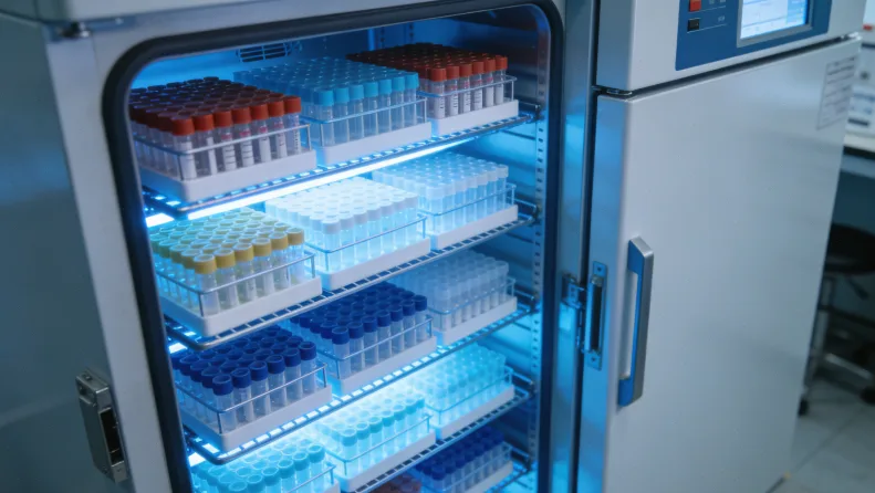 冬季干燥皮肤与正常皮肤屏障对比示意图