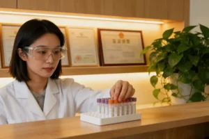 银屑病典型皮损与关节受累示意图