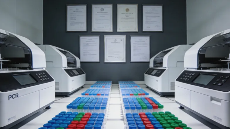 医生为夫妇进行遗传咨询的场景