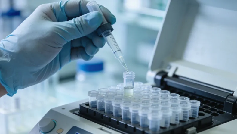 一个温馨的家庭正在使用贴有图片的视觉日程表