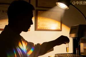 医生与家长共同查看患儿评估报告