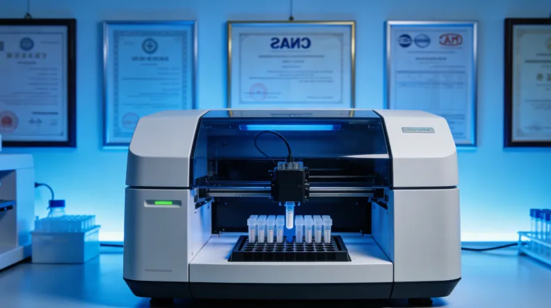 基因检测报告结果示意图