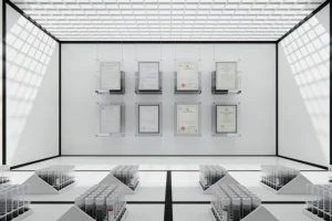 产前超声显示胎儿后脑膜膨出示意图