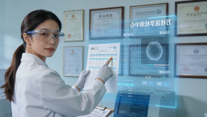 孕前扩展性携带者筛查报告示意图