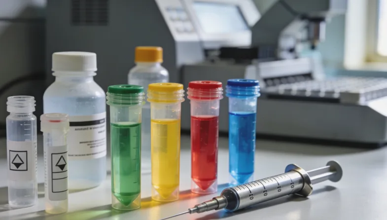 羊膜腔穿刺术操作示意图