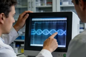 肿瘤空间异质性示意图：原发灶与转移灶基因不同