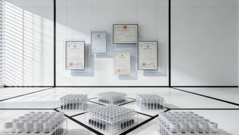 基因检测报告与中药罐对比示意图