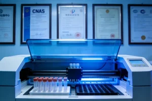 基因检测实验室高通量测序仪工作场景