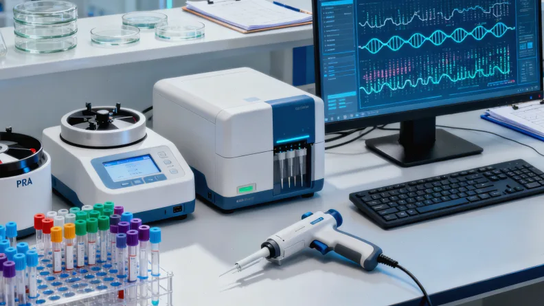 从抽血到ctDNA检测的流程动态图