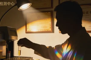 基因检测报告示意图，突出驱动基因与PD-L1结果