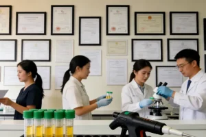 肺腺癌与小细胞肺癌病理细胞形态对比图