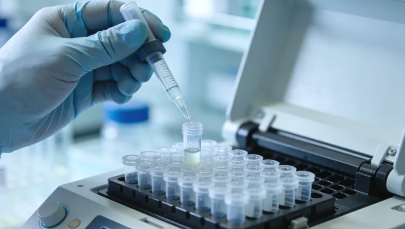 高通量测序(NGS)工作流程示意图