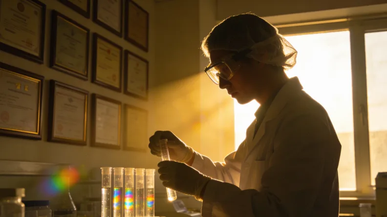 肺癌穿刺活检过程示意图