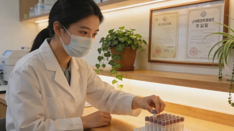 基因检测报告结果示意图