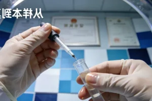 医生与患者面对面沟通基因检测报告