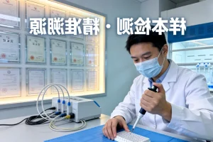 医生与患者共同查看基因检测报告