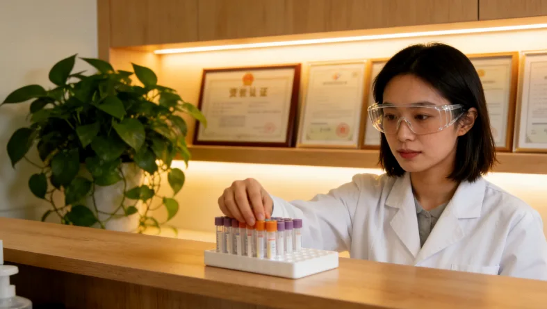 临床药师与内科医生共同讨论病例的场景