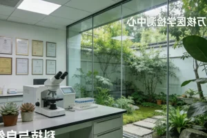 医生与患者共同查看基因检测报告