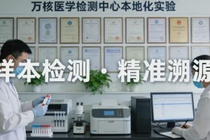 医生与患者共同查看血压测量结果